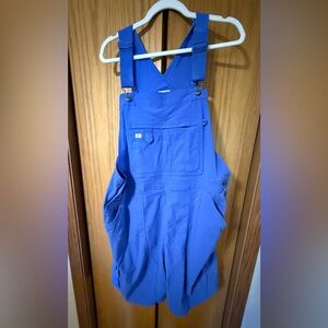 Duluth Blue Overall Shorts XL